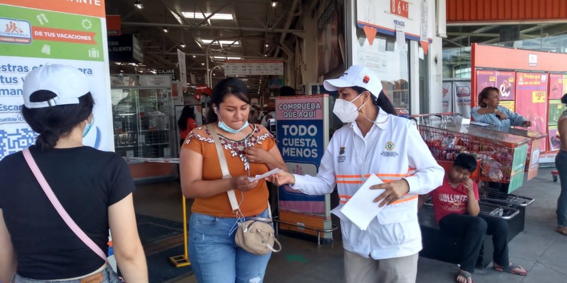 SE EMITEN RECOMENDACIONES PREVENTIVAS EN PLAZAS Y TERMINALES DEL TRANSPORTE EN TAPACHULA