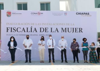 Inaugura Rutilio Escandón instalaciones de la Fiscalía de la Mujer en Chiapas
