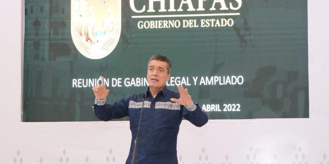 Encabeza Rutilio Escandón la reunión de Gabinete Legal y Ampliado