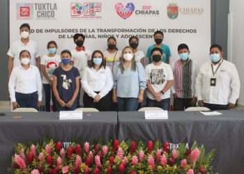 En Tuxtla Chico, el DIF Municipal impulsa la“Red de Impulsores de la Transformación de los Derechos de las Niñas, Niños y Adolescentes”
