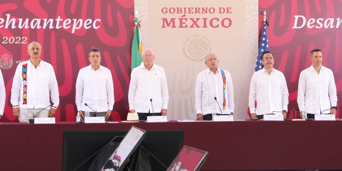 Ante AMLO y empresarios de EUA, Rutilio Escandón destaca potencial de Chiapas para recibir inversiones