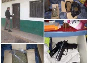 EN CATEO LA PFM ASEGURA DROGA Y DETIENE A TRES PERSONAS EN TAPACHULA