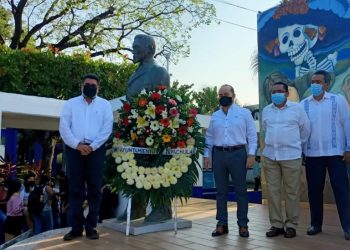 SE CONMEMORA 159 ANIVERSARIO DEL NATALICIO DE BELISARIO DOMÍNGUEZ