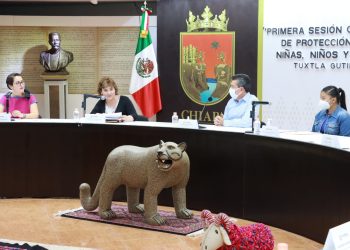 Encabeza Rutilio Escandón primera sesión ordinaria del Sipinna Chiapas