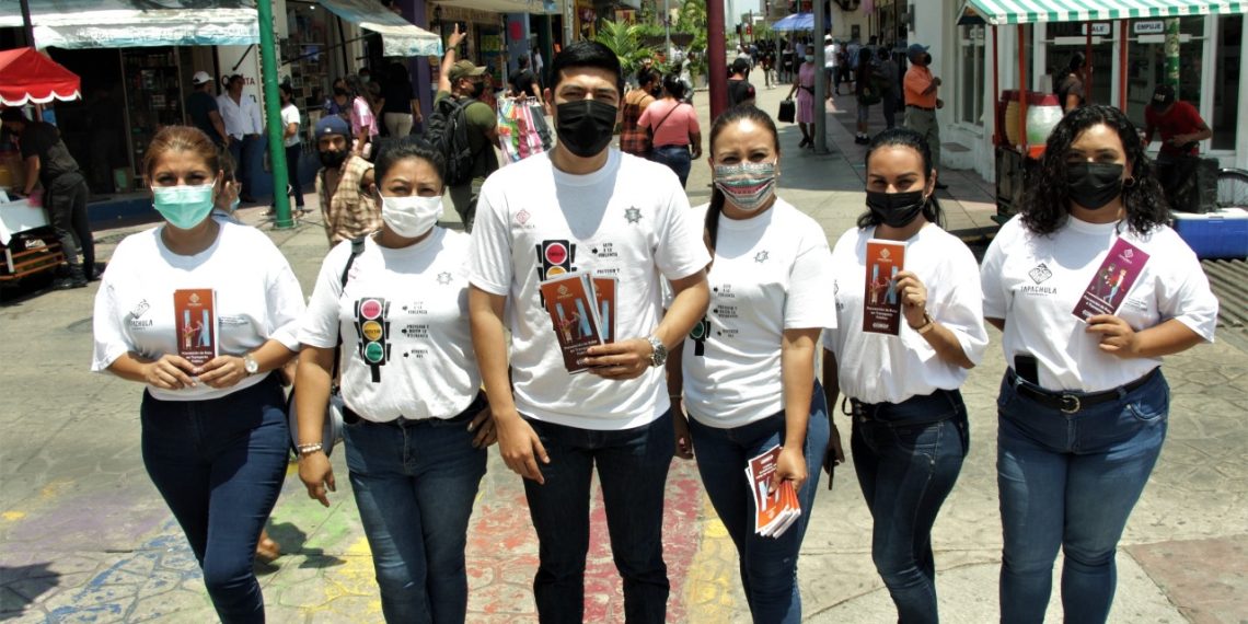 CON PROGRAMA “OPERACIÓN SEMÁFORO” SE PROMUEVE LA PREVENCION DE DELITOS EN TAPACHULA