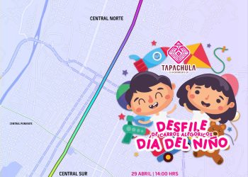 ESTE VIERNES EL DESFILE DE CARROS ALEGÓRICOS POR EL DÍA DEL NIÑO EN TAPACHULA