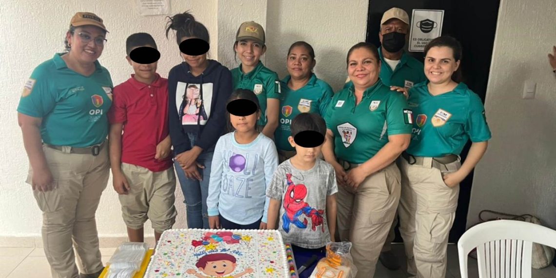 OPI Chiapas celebra sus 15 años con familias migrantes