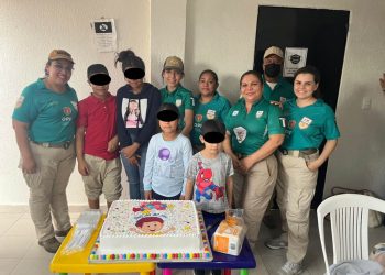 OPI Chiapas celebra sus 15 años con familias migrantes