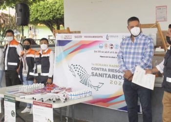 Julio Gamboa asiste a la 1ra. Semana Nacional contra Riesgos Sanitarios 2022