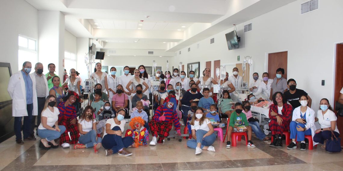 Llevan Espectáculo Circense A Pacientitos Oncológicos Del Hospital General De Tapachula