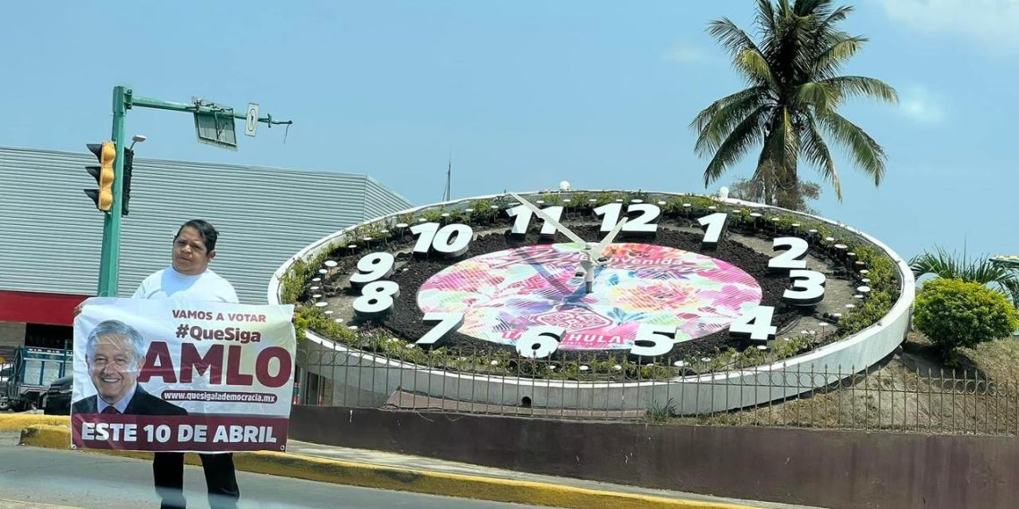 En los últimos días se ha hecho patente la participación de brigadas voluntarias juveniles en apoyo al presidente Andrés Manuel López Obrador en cruceros de Tapachula.