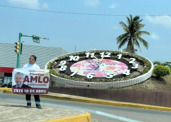 En los últimos días se ha hecho patente la participación de brigadas voluntarias juveniles en apoyo al presidente Andrés Manuel López Obrador en cruceros de Tapachula.
