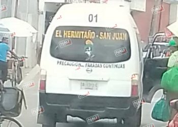 Aumenta transporte pirata local y en taxis y colectivos con ruta Tapachula – Tuxtla.
