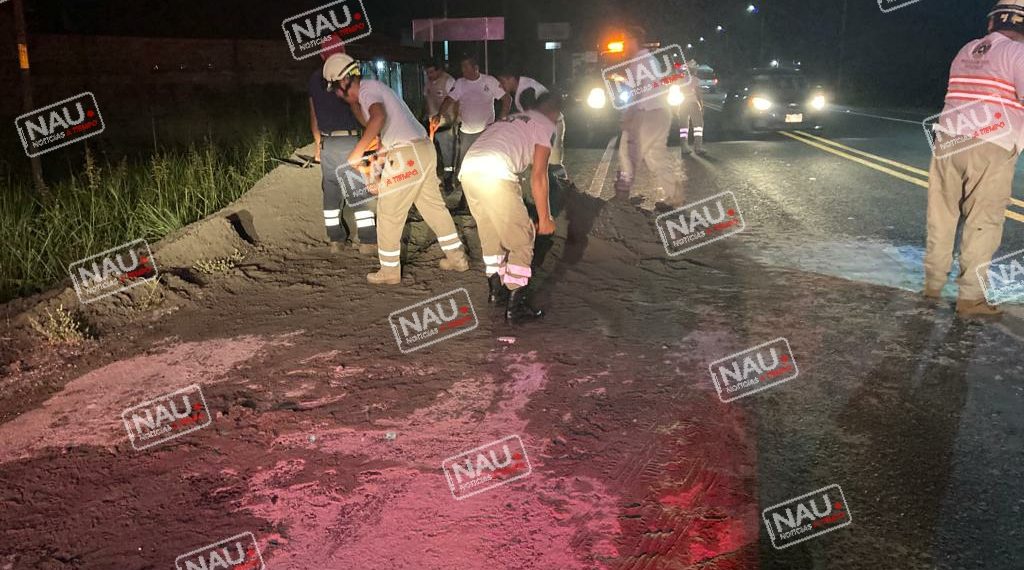 Padre e hija resultaron con lesiones.