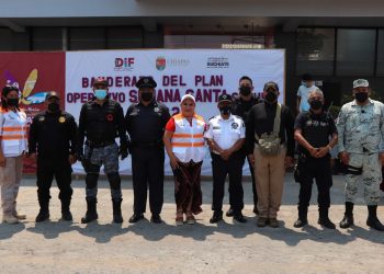 Inicia plan operativo “Semana Santa Segura 2022” en Suchiate.