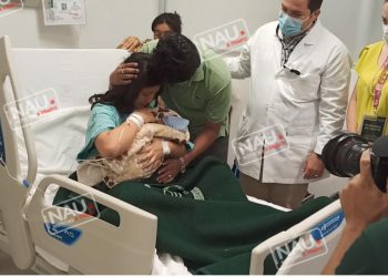 La empleada del IMSS mantenía engañado a su esposo que estaba embarazada.
