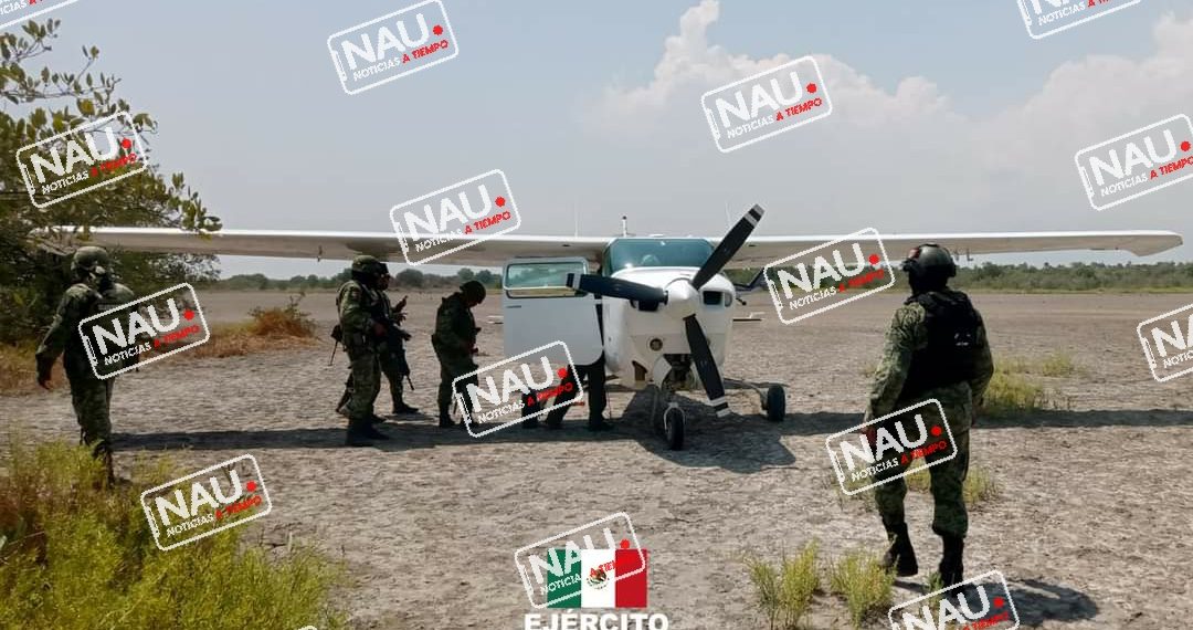 El Sistema Integral de Vigilancia Aérea de la Secretaría de la Defensa Nacional, detectó una aeronave no identificada procedente de Sudamérica.