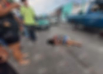 Señora fue atropellada por un vehículo