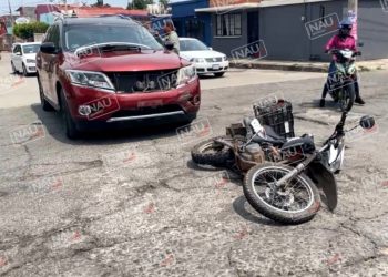 Atropellan a motociclista