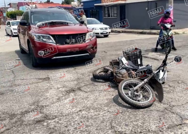 Atropellan a motociclista