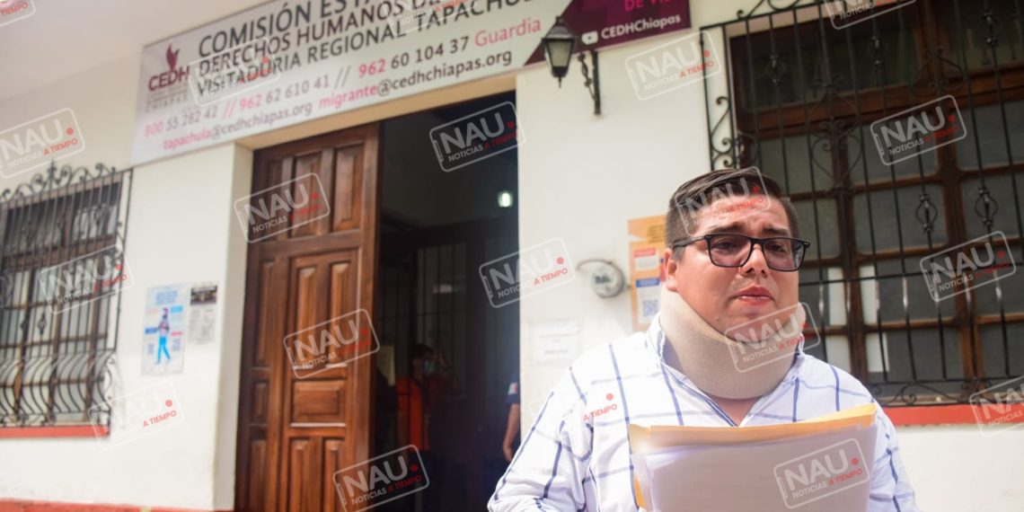 Atentan contra director de página Web Iván Navarro en Tapachula