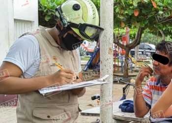 Lo lesionaron a pedradas