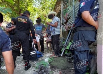 Su vecino le dio de machetazos