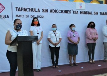 RATIFICA AYUNTAMIENTO DE TAPACHULA SU COMPROMISO DE LUCHA CONTRA EL TABAQUISMO