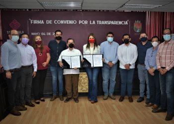 Firman Convenio De Colaboración Ayuntamiento De Tapachula Y El Instituto De Transparencia De Chiapas