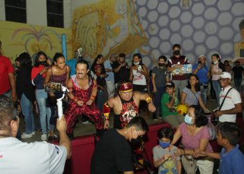 CON FUNCIÓN DE LUCHA LIBRE CIERRAN FESTIVIDADES DEL DÍA DEL NIÑO EN TAPACHULA