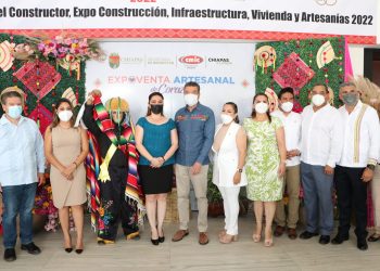 Inaugura Rutilio Escandón Feria del Constructor y Expo Infraestructura, Vivienda y Artesanías 2022