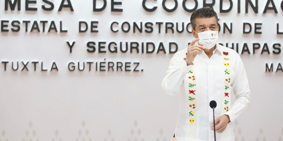 Gracias a la Federación, arriban a Chiapas 45 mil 630 vacunas contra el COVID-19: Rutilio Escandón