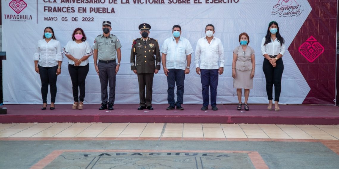 EL AYUNTAMIENTO DE TAPACHULA CONMEMORA EL CLX ANIVERSARIO DE LA VICTORIA DE LA BATALLA DE PUEBLA