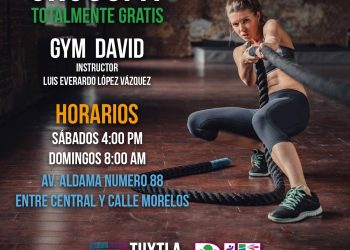 Ayuntamiento de Tuxtla Chico y Sistema DIF Municipal promueven clases de Crossfit gratuitas