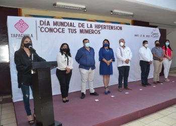 CON CAMPAÑA “CONOCE TUS NÚMEROS” SE PREVIENE LA HIPERTENSIÓN ARTERIAL EN TAPACHULA