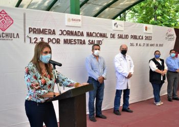 ROSY URBINA PONE EN MARCHA JORNADA NACIONAL DE SALUD PÚBLICA EN TAPACHULA
