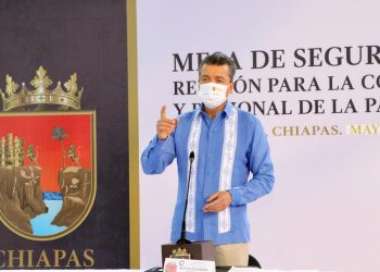 Desde Huehuetán, Rutilio Escandón reitera el llamado a la población a evitar incendios forestales