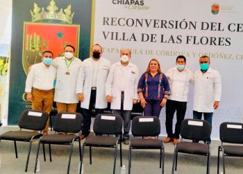 Acompaña, Isaías Verdugo Roblero, a gira de trabajo del mandatario estatal, Rutilio Escandón Cadenas, por la Perla del Soconusco