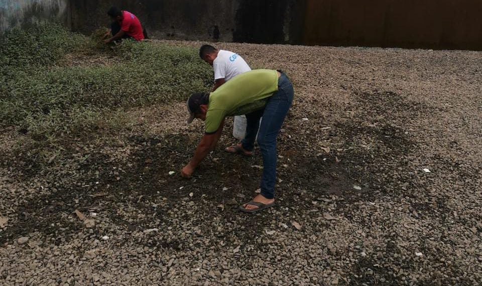 Realizan cambio de línea en los filtros de agua en Tuxtla Chico