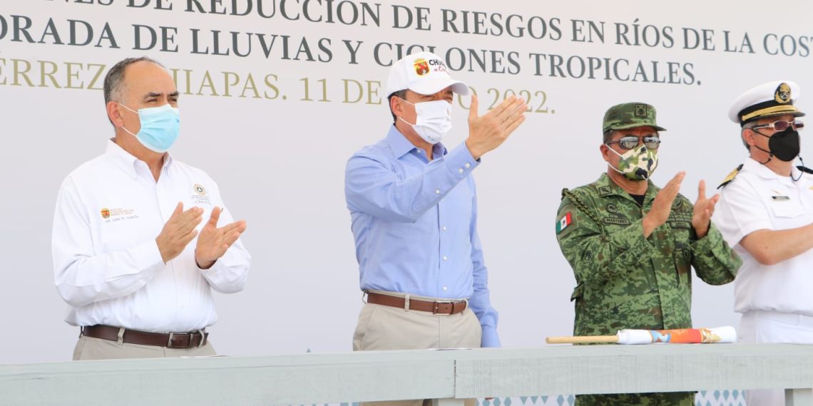 Rutilio Escandón destaca coordinación interinstitucional para atender y proteger a las familias ante lluvias
