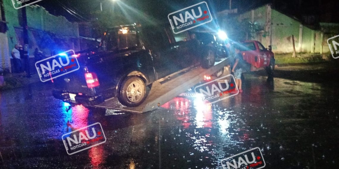 Motociclista lesionado al ser impactado por un vehículo.