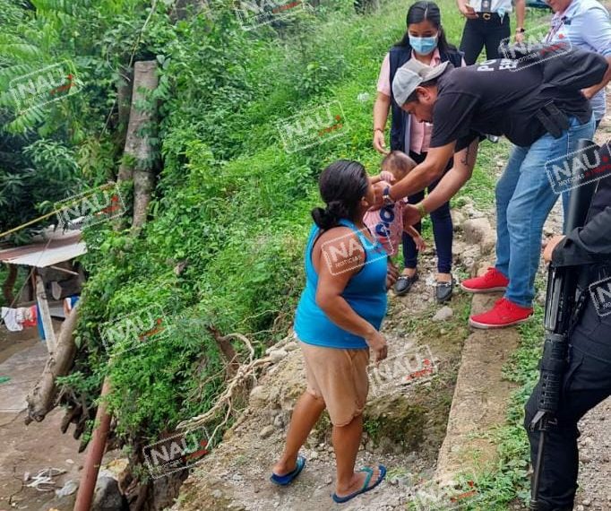 Policía ministerial y un fiscal recuperan a menor que era maltratado por su madre