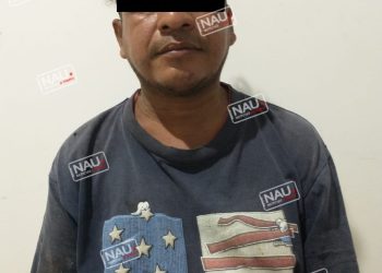 Detiene a presunto vendedor de marihuana en Tuxtla Chico.