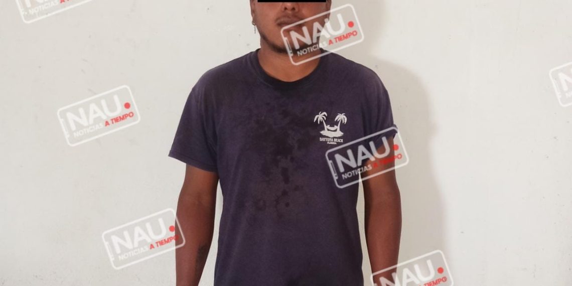 Detienen a presunto distribuidor de droga en Santo Domingo.