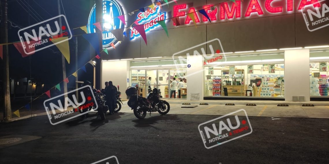 En menos de una semana asaltan dos veces Farmacia Guadalajara.