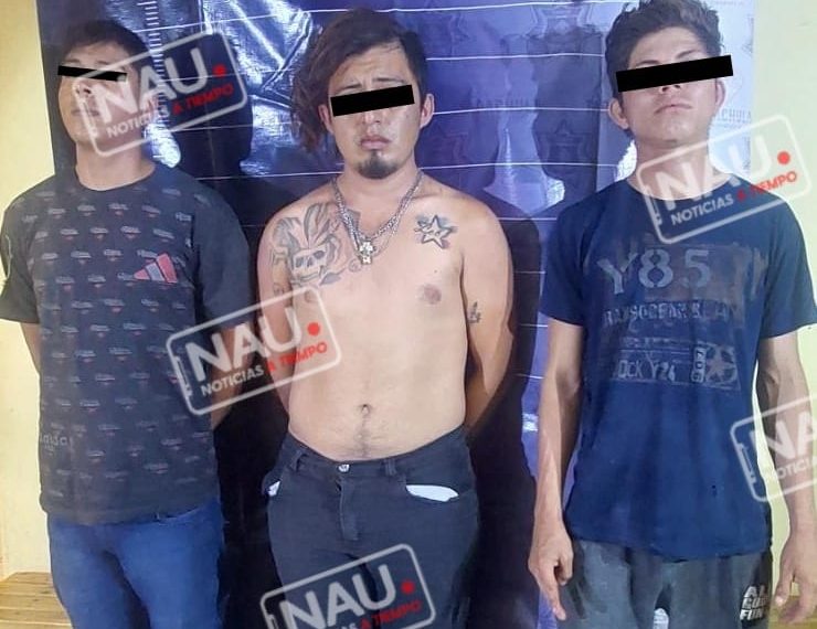 Detienen a presuntos integrantes de la banda “Los Chuchos”.