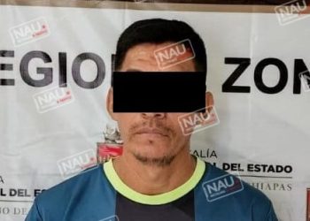Captura FGE a Objetivo Prioritario 33 en materia de Secuestro en Chiapas.