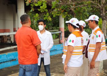 PROTECCIÓN CIVIL SUCHIATE MANTIENE MONITOREO DE RÍOS Y PLAYAS POR PRESENCIA DEL HURACÁN “AGATHA” Y EMERGENCIA SANITARIA DE MAREA ROJA.