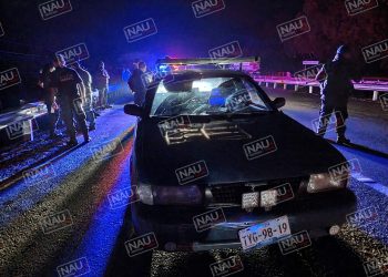 Dos sujetos en motocicleta asaltan a una persona y lo lesionaron a golpes