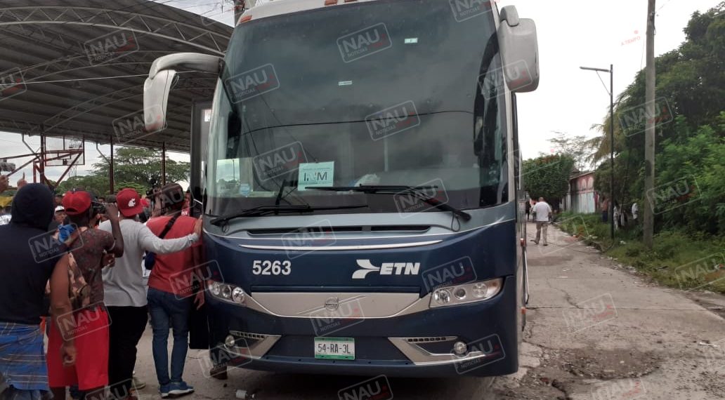 Atienden el INM a migrantes que llegaron a Mapastepec